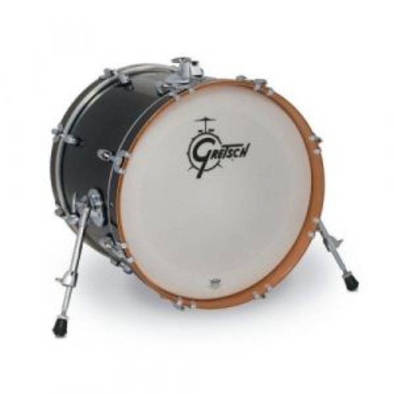 Gretsch Drums CC2-1418B-PB Catalina Club Bass Drum (Piano Black) – 18″ x 14″
