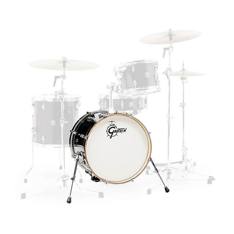 Gretsch Drums CC2-1420B-PB Catalina Club Bass Drum (Piano Black) – 14″ x 20″