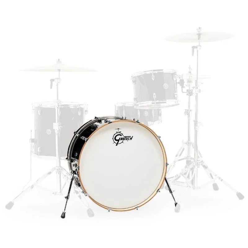 Gretsch Drums CC2-1424B-PB Catalina Club Bass Drum (Piano Black) – 24″ x 14″