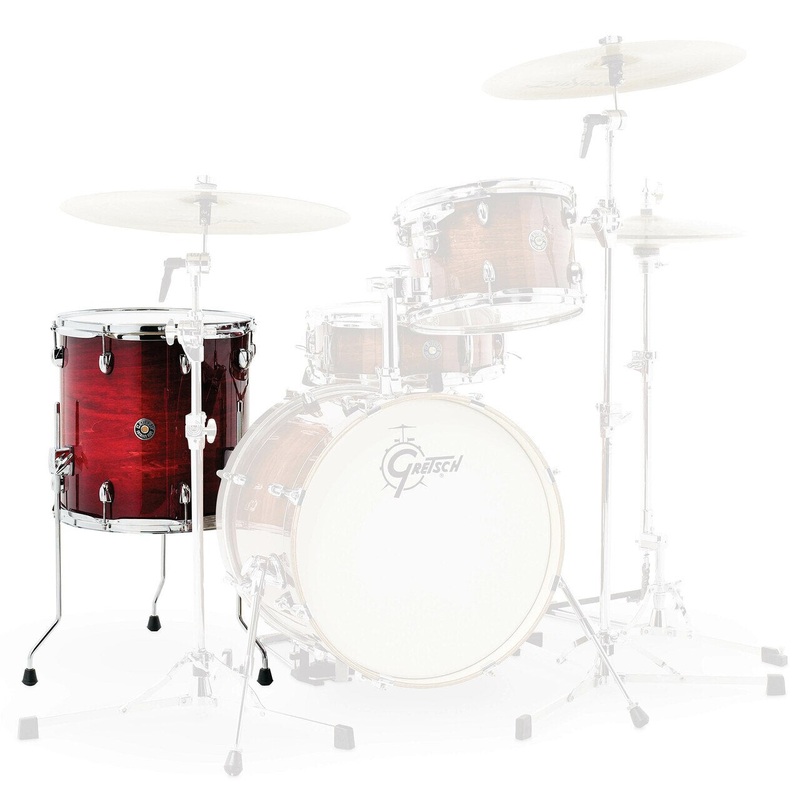 Gretsch Drums CC2-1618F-GCB Catalina Club Floor Tom (Gloss Crimson Burst) – 16″ x 18″
