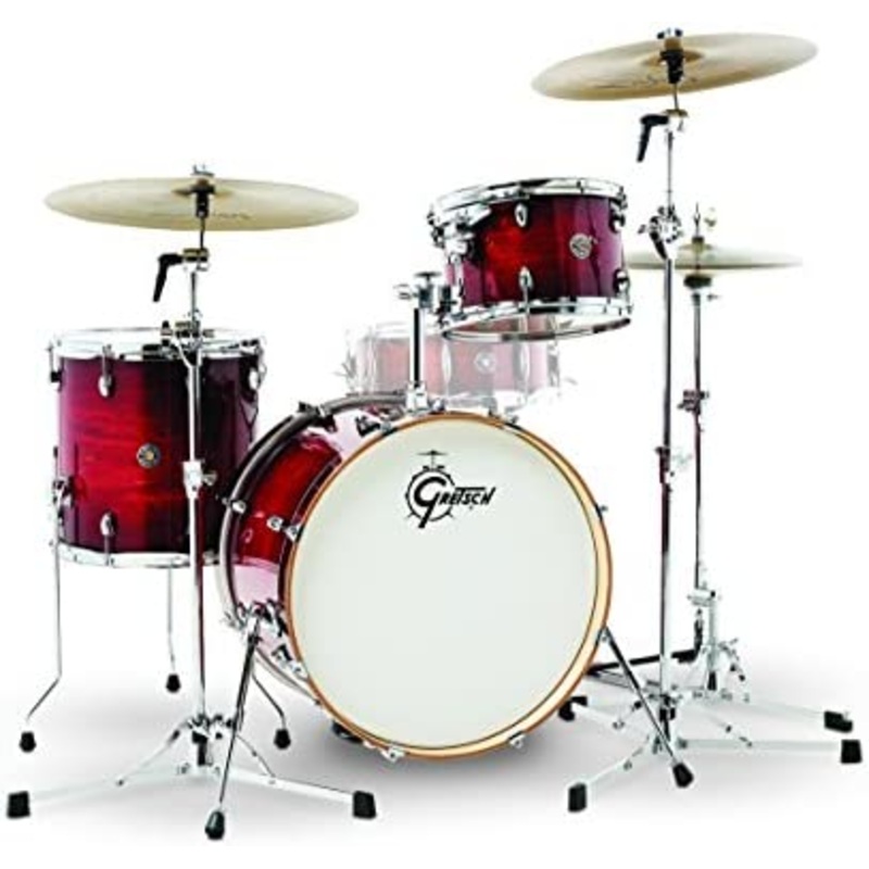 Gretsch Drums CC2-J403-GCB Catalina Club 3-Piece (20/12/14) Shell Pack (Gloss Crimson Burst)