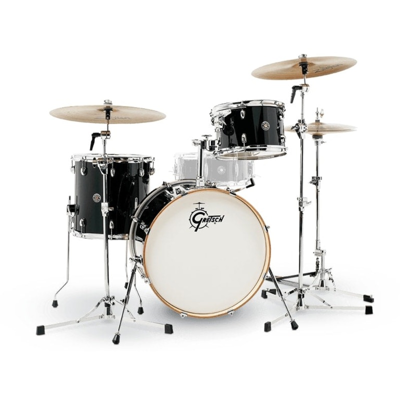 Gretsch Drums CC2-J403-PB Catalina Club 3-Piece Shell Pack (Piano Black)