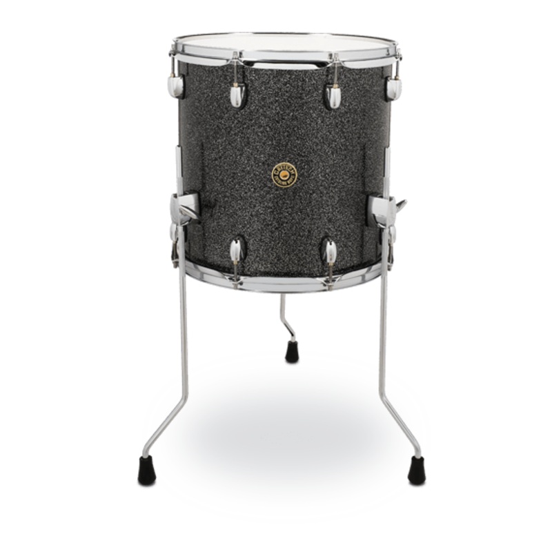 Gretsch Drums CM2-1414F-BS Catalina Maple Floor Tom (Black Stardust) – 14″ x 14″