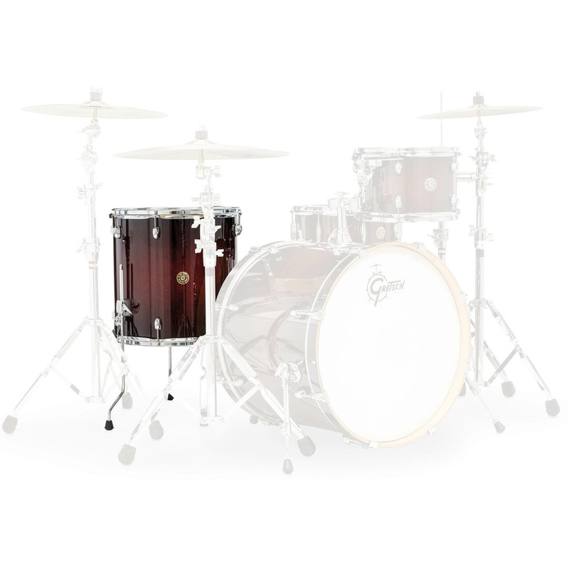 Gretsch Drums CM2-1616F-DCB Catalina Maple Floor Tom (Dark Cherry Burst) – 16″ x 16″
