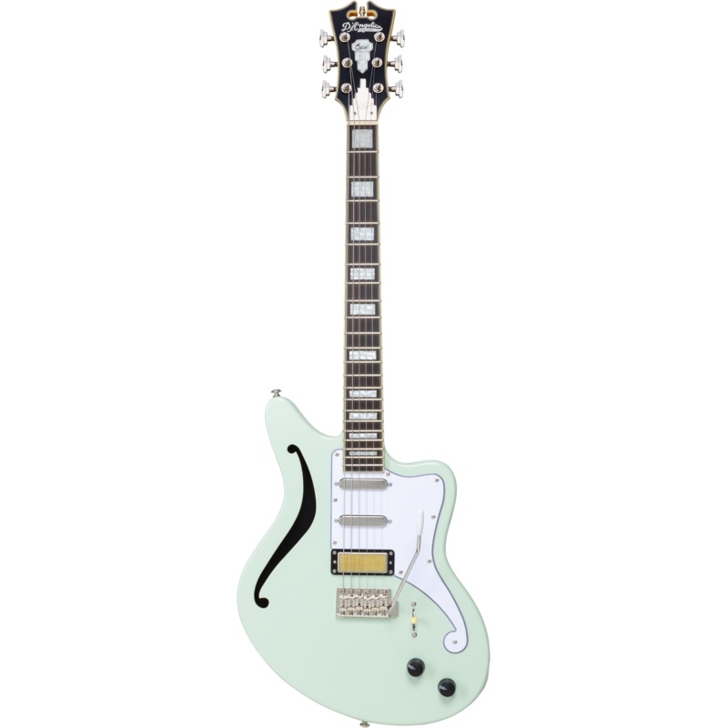 D’Angelico EXCEL BEDFORD SEMI-HOLLOW Giacomo Turra Electric Guitar (Peppermint Green)