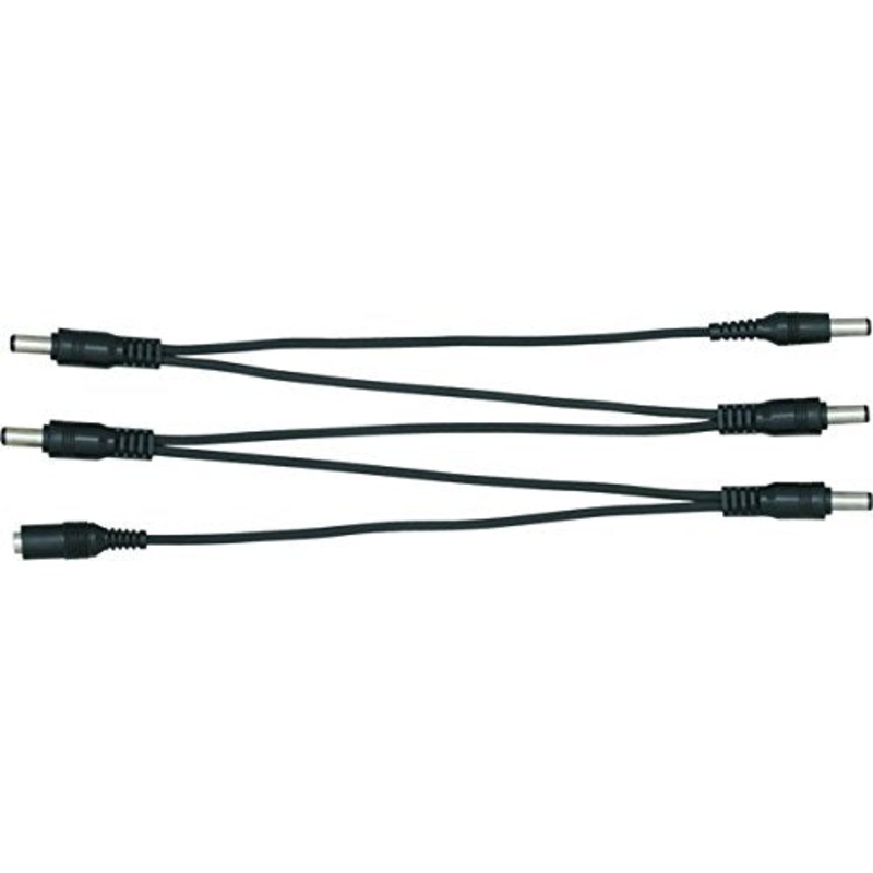 Leem CD-6 DC Power Supply Cord for 5 Sound Effects Pedals