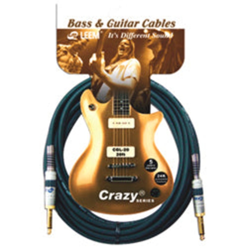 Leem CGS-10 Crazy Instrument Cable – 10 Foot