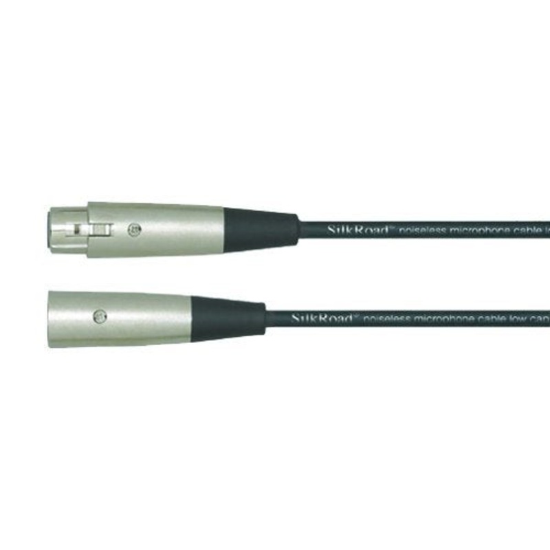 Leem CML-30 Low-Z Microphone Cable (XLR F+XLR M) – 30′