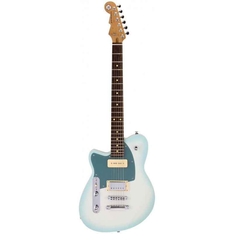 Reverend DOUBLE AGENT OG Left Handed Electric Guitar (Chronic Blue Burst)