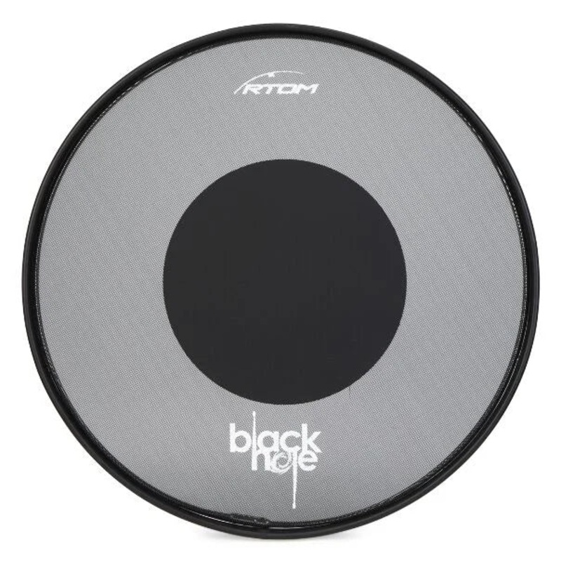 RTOM BLKHOL18V2 Mesh Bass Drum Practice Pad Version 2 – 18″