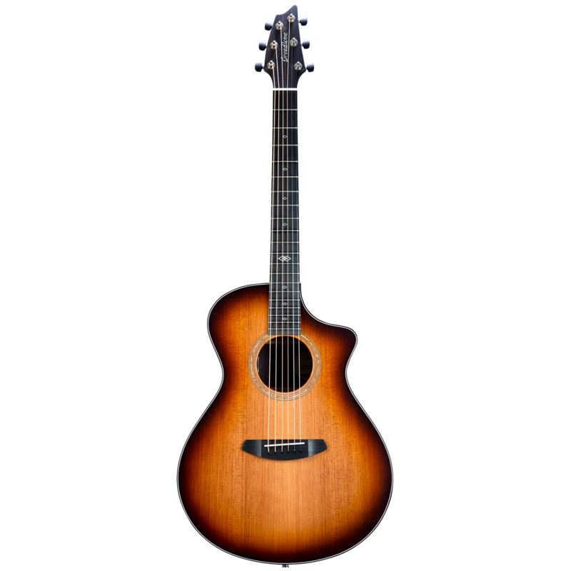 Breedlove PRCN44CERWIR Premier Concert CE Acoustic-Electric Guitar (Edge Burst)