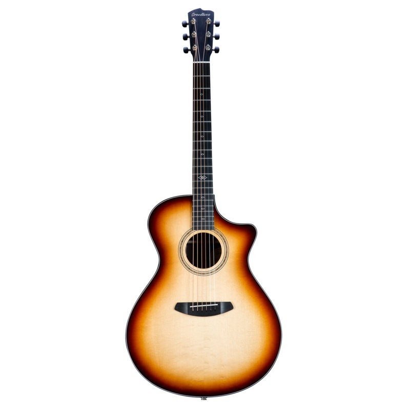 Breedlove PRCO50CEASIR Premier Concerto CE Acoustic-Electric Guitar (Burnt Amber Burst)