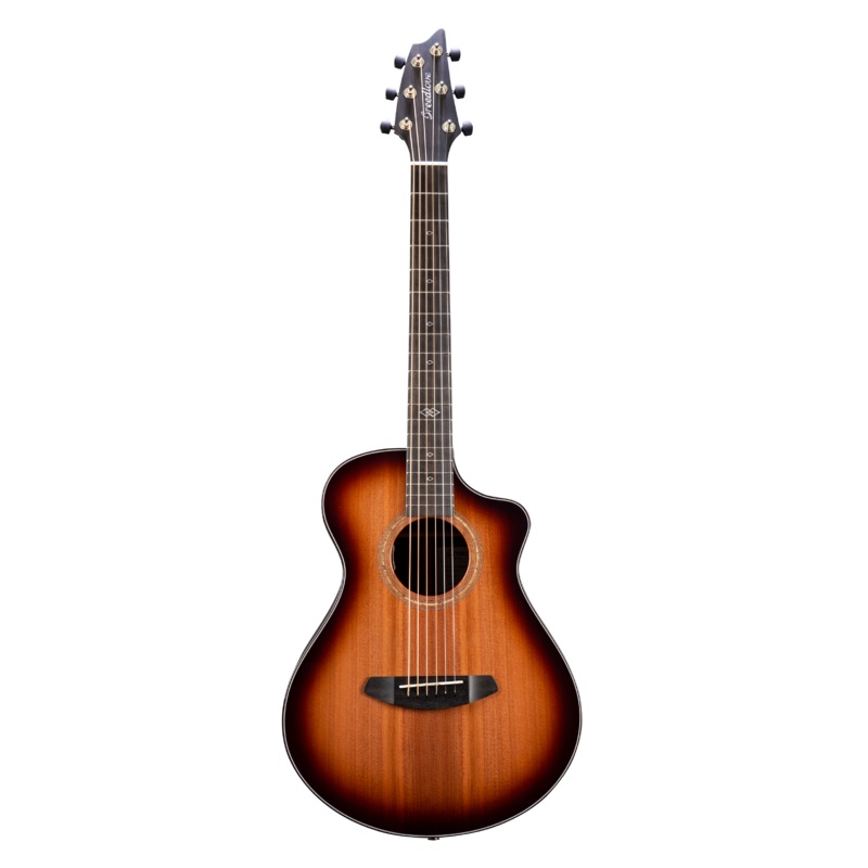Breedlove PRCP44CERWIR Premier Companion CE Acoustic-Electric Guitar (Edge Burst)