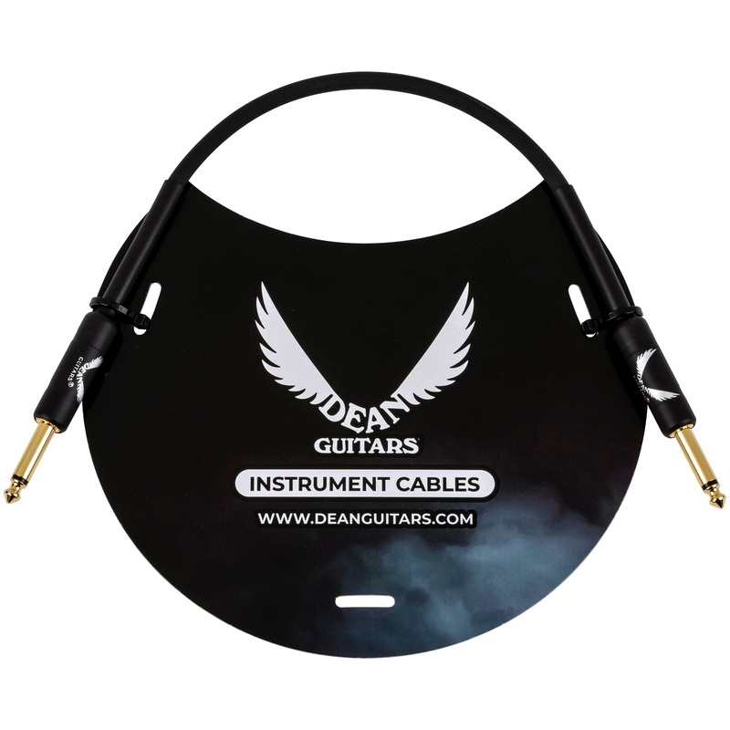 Dean Guitars DEAN CABLE 1 STS 1/4″ Instrument Cable – 1ft