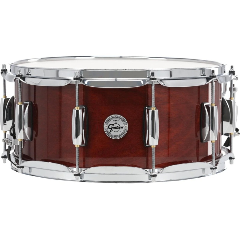Gretsch Drums S1-0613-MMG Mahogany/Maple Snare Drum (Gloss) – 13″