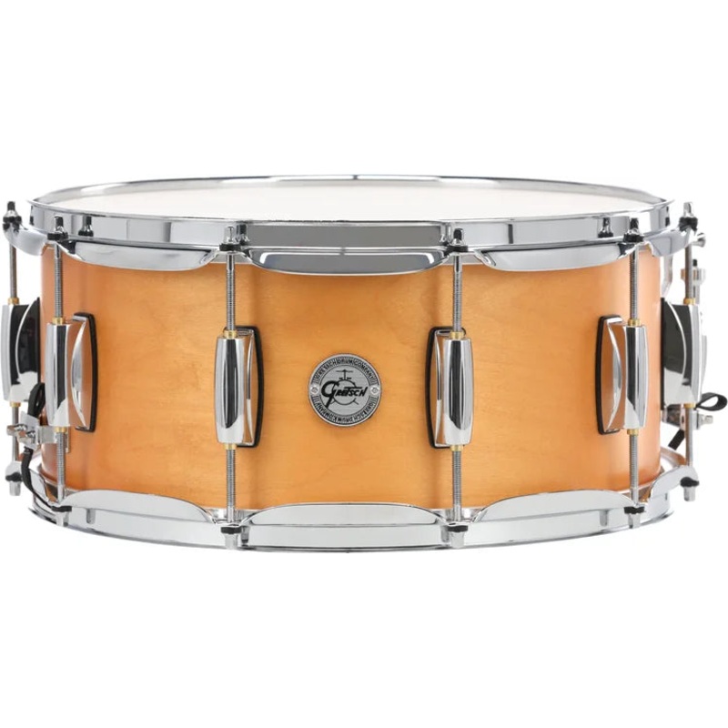 Gretsch Drums S1-6514-BSC Birch Snare Drum (Satin Classic Natural) – 14″