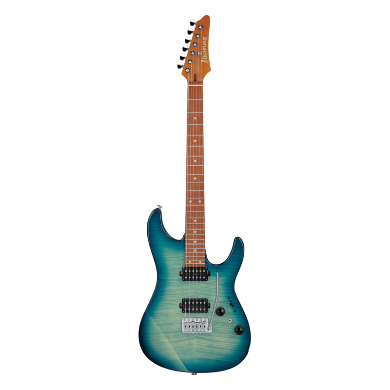 Ibanez AZ24S1FTXB Electric Guitar (Transparent Turquoise Burst)