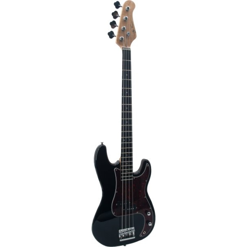 Jay Turser JTB-410 P-Style Electric Bass Guitar (Black Gloss)