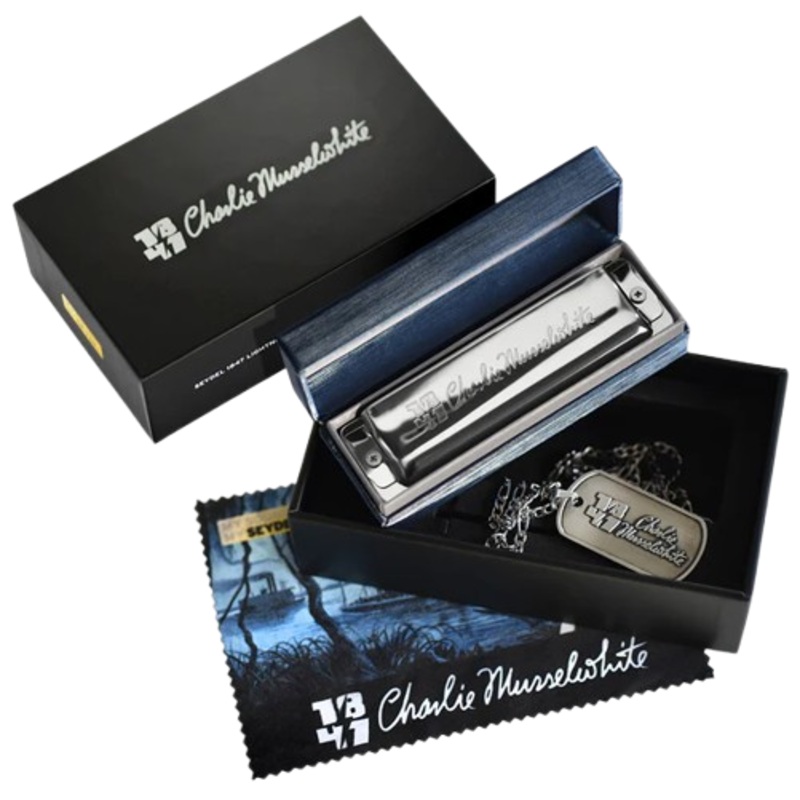 Seydel SH16640/G 1847 Charlie Musselwhite Lightning Harmonica