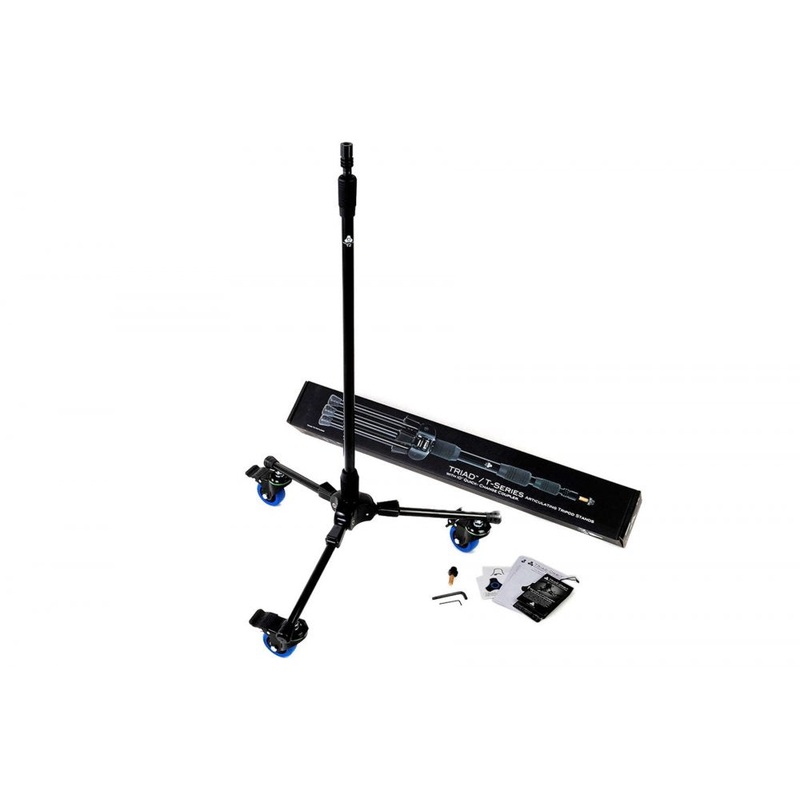 Triad-Orbit T2C Standard Tripod Stand With Industrial Grade Locking Casters