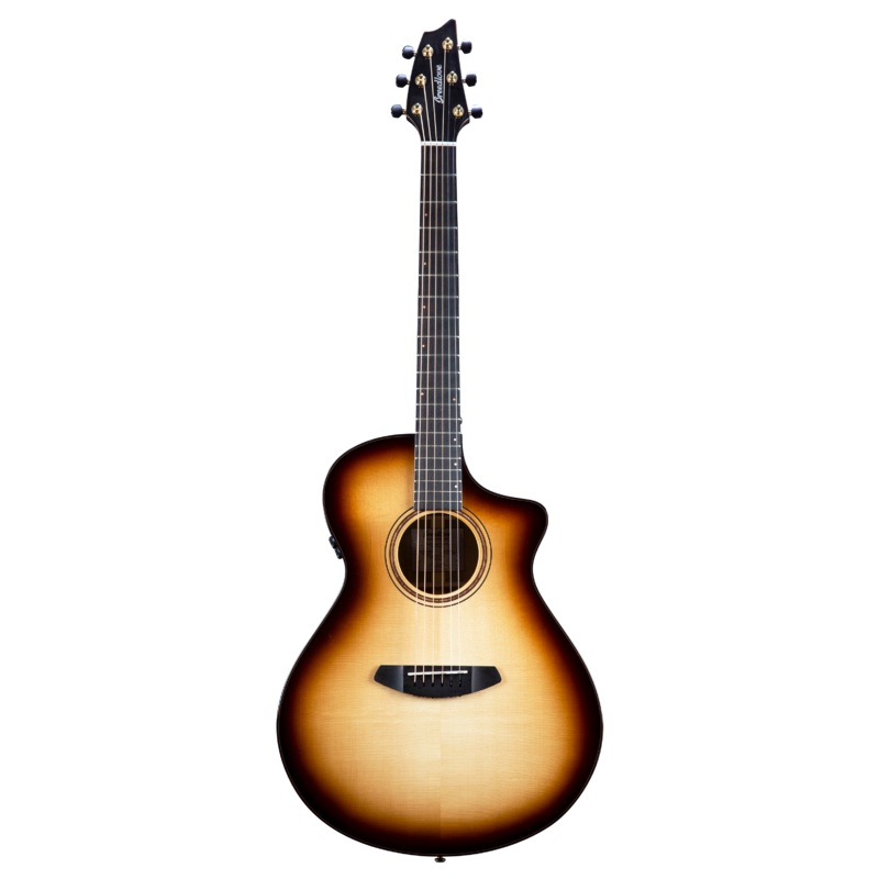 Breedlove ARCN50CEEUMY Organic Artista Pro CE Concert Acoustic-Electric Guitar (Burnt Amber)