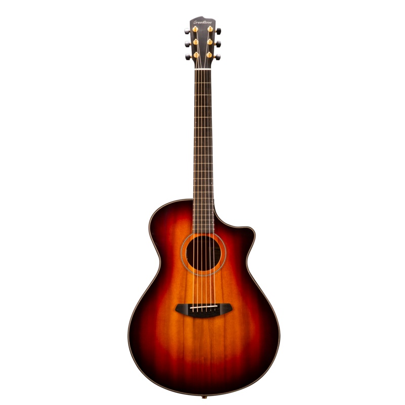 Breedlove ORCO72CEMYMY Oregon Concerto Acoustic-Electric Guitar (Old Fashioned)