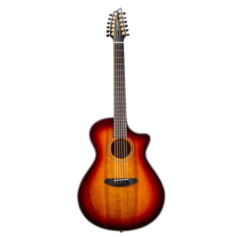 Breedlove ORCO72XCEMYMY Oregon 12-String Concerto Acoustic-Electric Guitar (Old Fashioned)