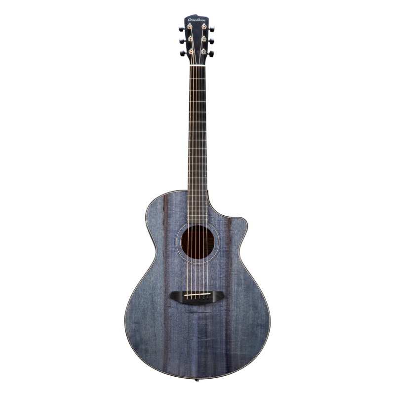 Breedlove ORCO78CEMYMY Oregon Concerto Acoustic-Electric Guitar (Stormy Night)