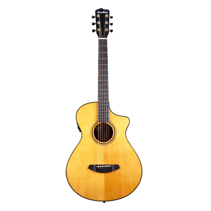 Breedlove PFCA18CEEUAM Organic Performer Pro CE Concertina Acoustic-Electric Guitar (Aged Toner)