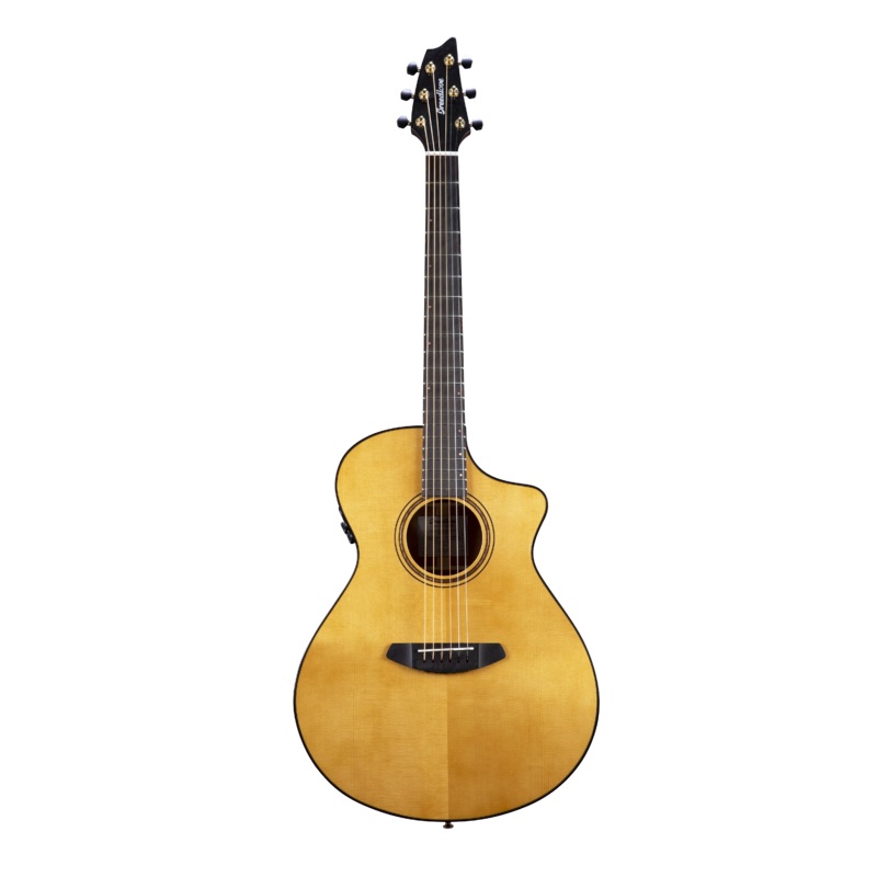 Breedlove PFCNS18CEEUAM Organic Performer Pro CE Concert Thinline Acoustic-Electric Guitar (Natural)