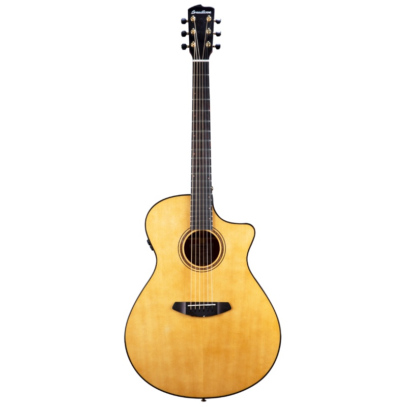 Breedlove PFCO18CEEUAM Organic Performer Pro CE Concerto Acoustic-Electric Guitar (Natural)