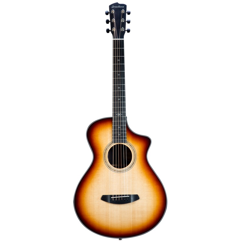 Breedlove PRCA50CESSIR Premier Concertina CE Acoustic-Electric Guitar (Burnt Amber Burst)