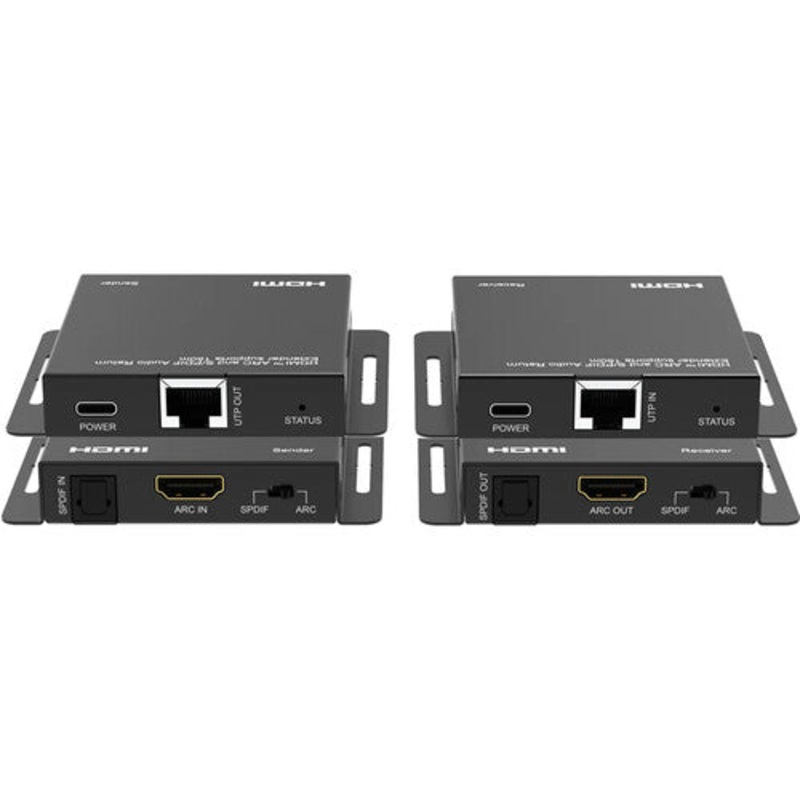 DVDO CAT-HDMIAUDIO-150 Audio TX/RX Extender Kit over Ethernet with ARC (492′)