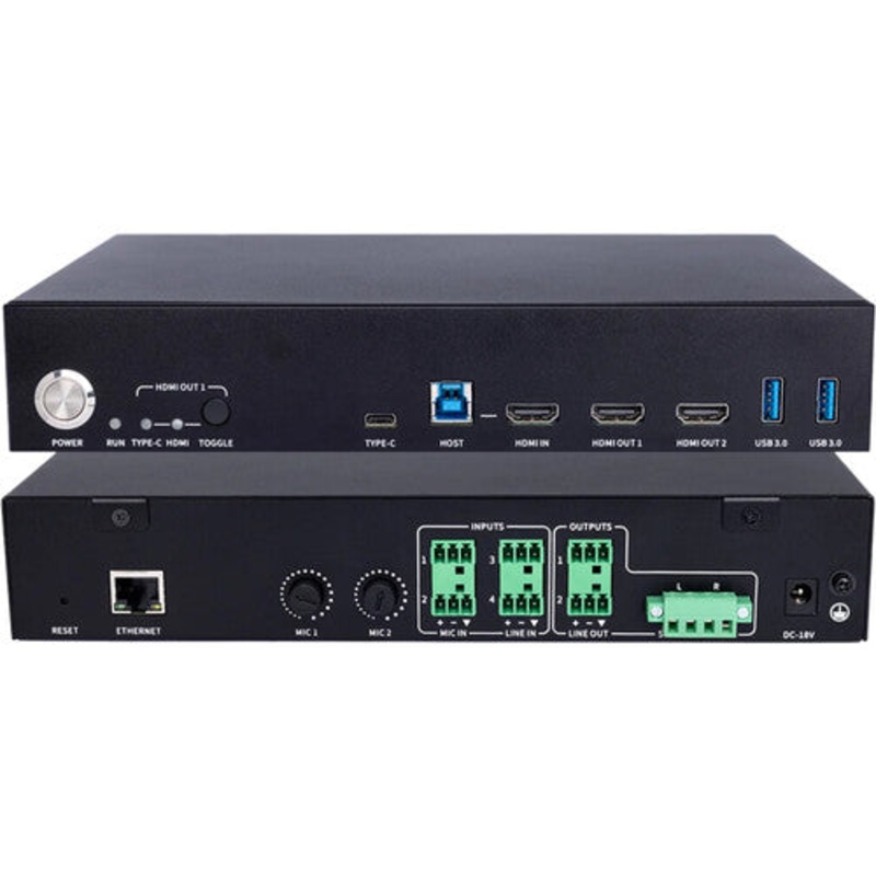 DVDO CS-1 Conference System with USB-C and HDMI Inputs and Built-In DSP