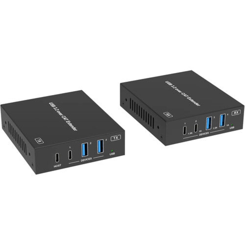 DVDO XTEND-USBC-USB-100 1 Host USB-C and USB-A 3.2 Gen 1 Extender Over HDBaseT – 100m