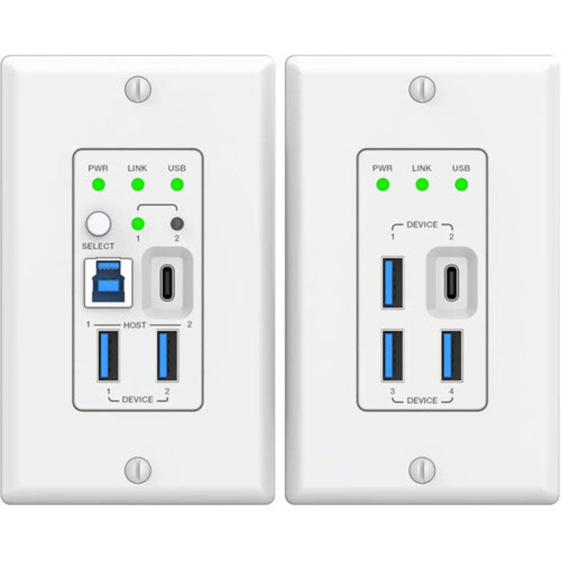 DVDO XTEND-USBC-USB-WW-1 2 Host USB-C AND USB 3.2 Gen 1 Extender Over HDBaseT – 100m