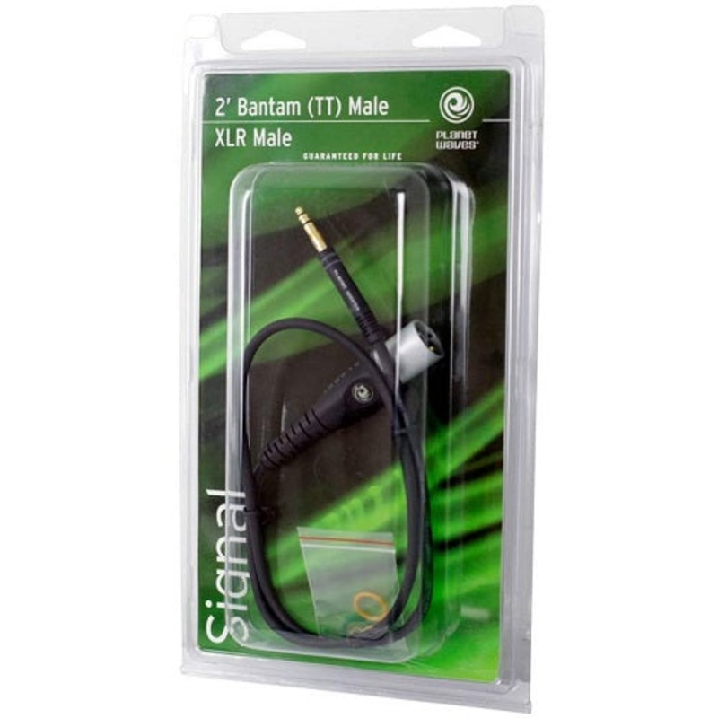 Planet Waves PW-P047TT 2′ Bantam (TT) To XLR Male