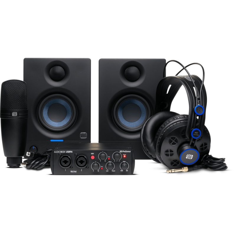 PreSonus AUDIOBOX 96K COMPLETE Hardware/Software Recording Bundle (25th Anniversary)