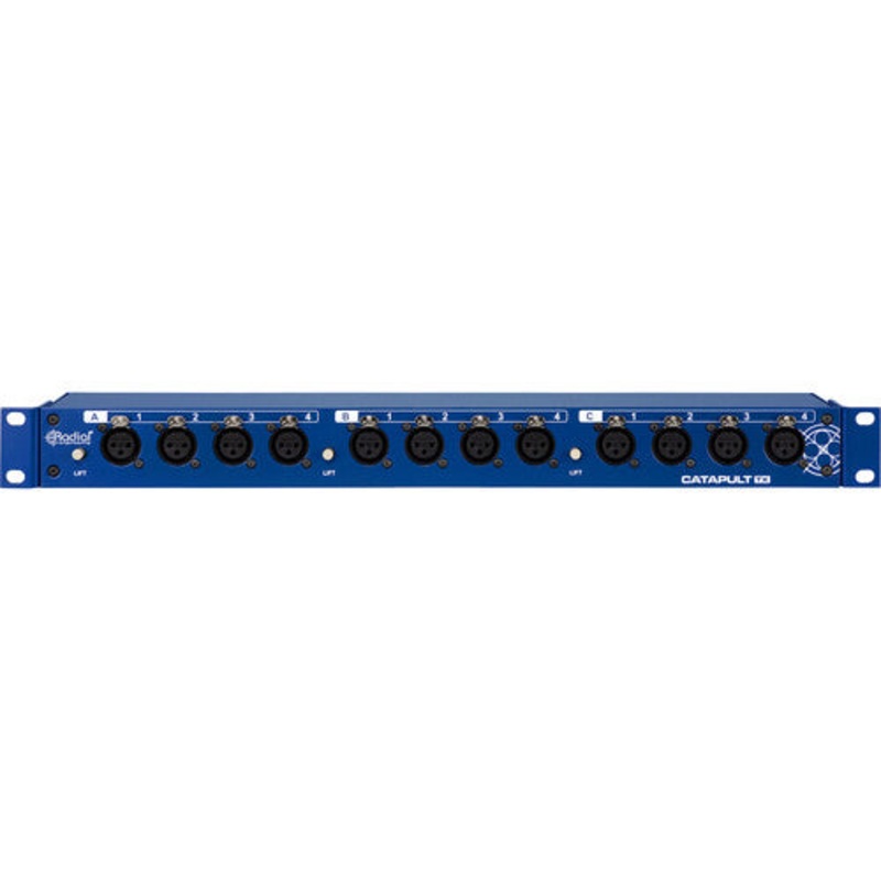 Radial Engineering R800 8039 00 Catapult Rack TX Cat 5 Passive Analog Audio Snake (Transmitter)