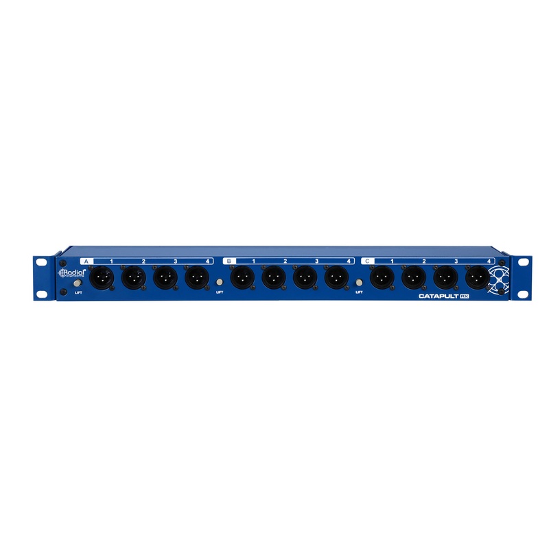 Radial Engineering R800 8040 00 Catapult Rack RX Cat 5 Passive Analog Audio Snake (Receiver)