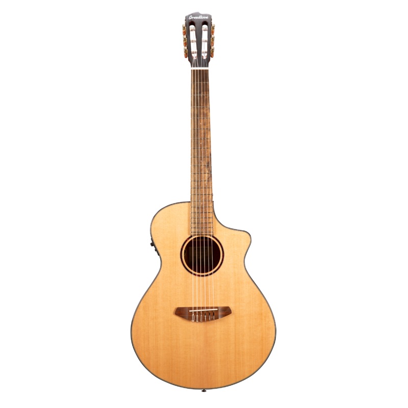 Breedlove DSCN01NCERCAM(2) Discovery S CE Red Cedar Nylon-String Classical Acoustic-Electric Guitar (Natural)
