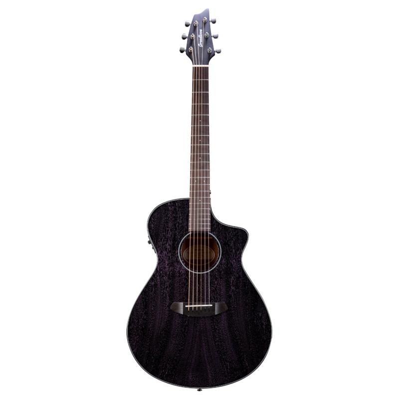 Breedlove RFCN53CEAMAM Rainforest S African Mahogany Concert Acoustic-Electric Guitar (Orchid)