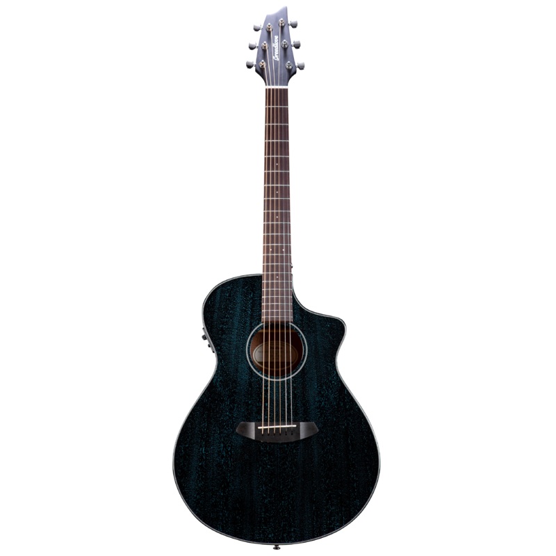 Breedlove RFCN54CEAMAM Rainforest S African Mahogany Concert Acoustic-Electric Guitar (Midnight Blue)