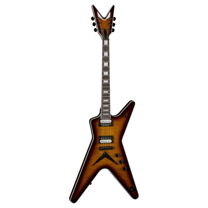 Dean Guitars ML SEL FM TBZ Select Flame Top Electric Guitar (Trans Brazilia)