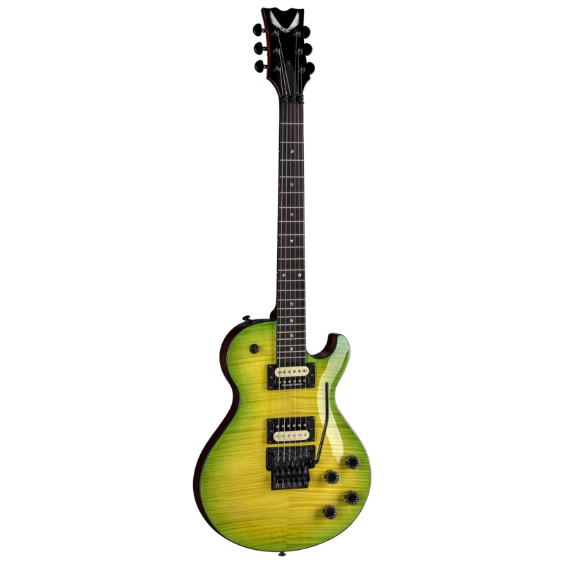 Dean Guitars TB CL F FM SD SLM Thoroughbred Classic Floyd FM Duncans Electric Guitar (Slime)