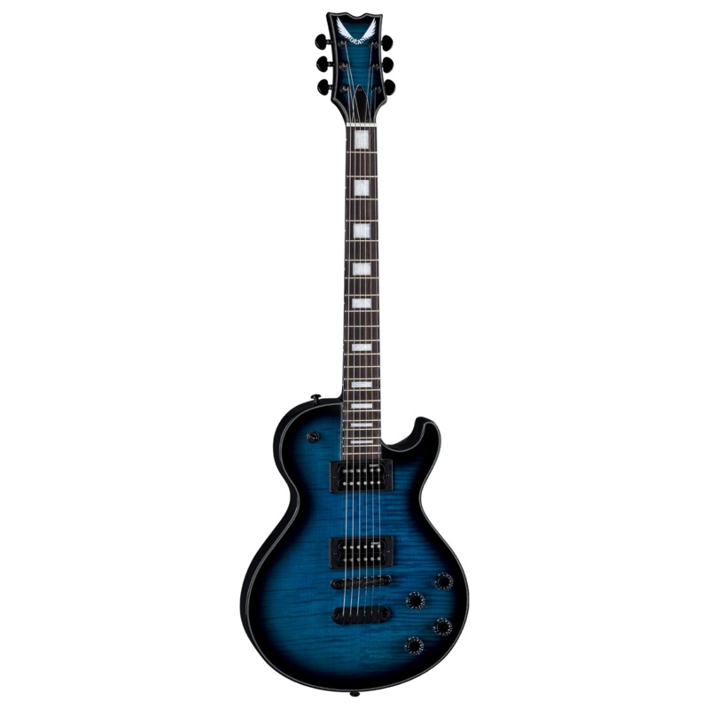 Dean Guitars TB JC SEL TBB Thoroughbred John Connolly Electric Guitar (Trans Blueburst)