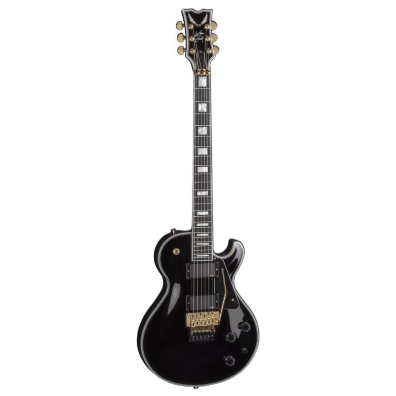 Dean Guitars TB WL SEL F CBK Thoroughbred Wayne Lozinak Floyd Electric Guitar (Classic Black)