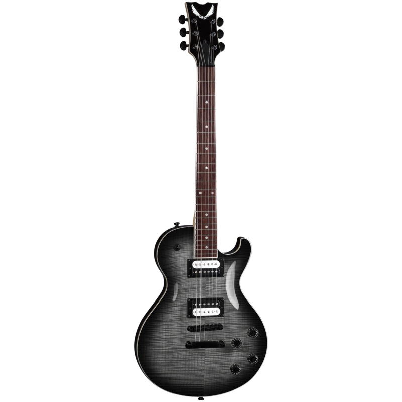 Dean Guitars TBX FM CHB Thoroughbred X Flame Maple Electric Guitar (Charcoal Burst)