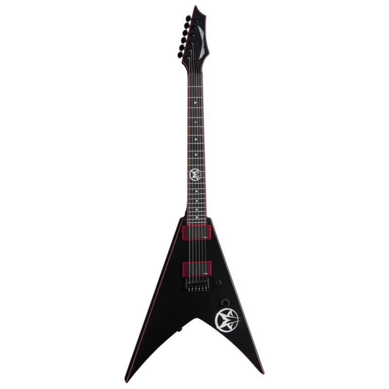 Dean Guitars VEN GT SEL BKS Vengeance Greg Tribbett Electric Guitar (Black Satin)