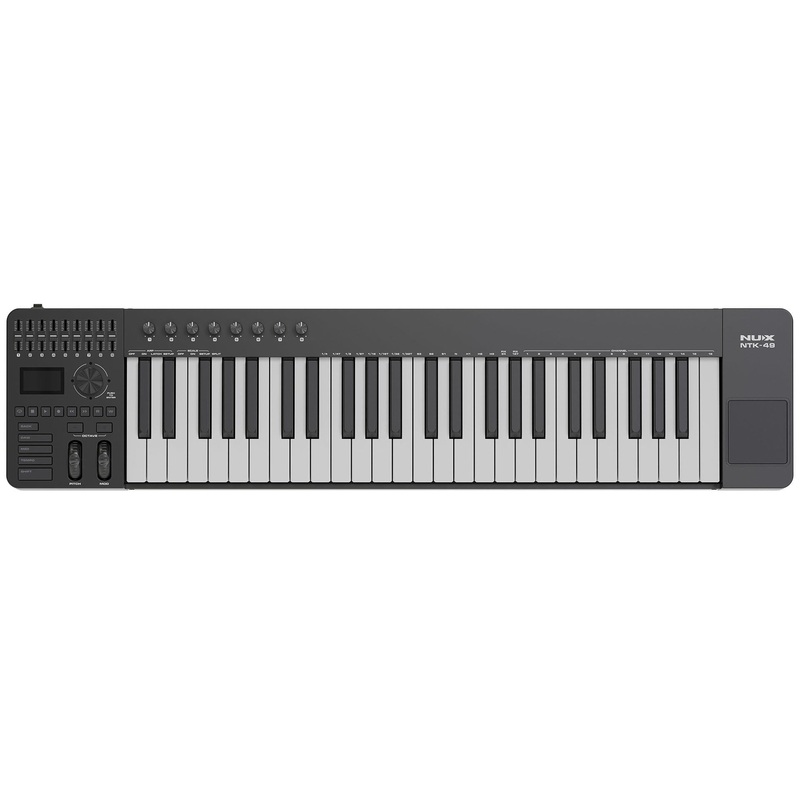 NUX NTK-49 MIDI Keyboard Controller – 49 Keys